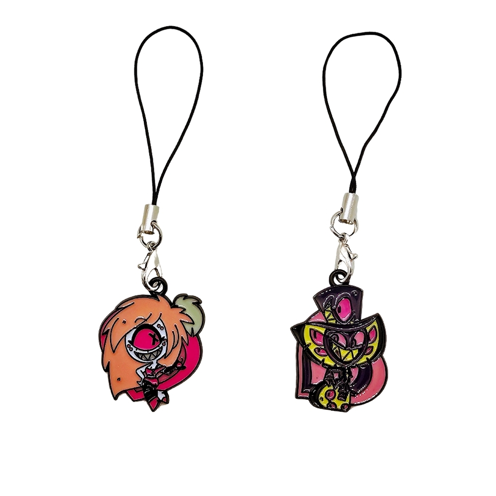 Hazbin Hotel Phone Charms! Choose your Character! Alastor Angel Dust Husk etc - Picture 5 of 11